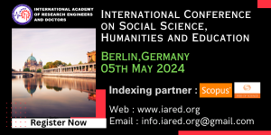 Social Science, Humanities and Education conference in Berlin, Germany